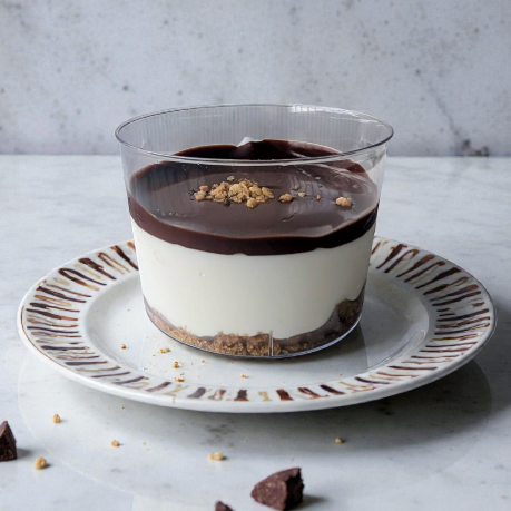 Vaso Cheesecake <br />Chocoavellanas
