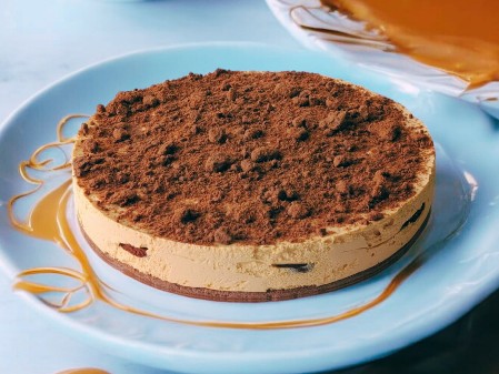 Cheesecake de <br />Dulce de Leche